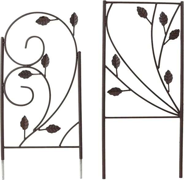 Black_32-Inch_Rustic_Plant_Design_Outdoor_Garden_Trellis_-_Metal_Wire_Plant_Support_Trellis_For_Climbing_Plants_Black_(2)____16W_x_75H_Centimeters