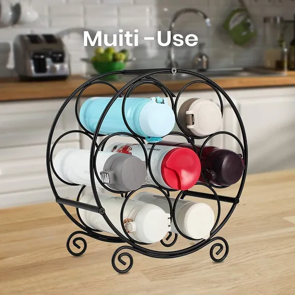 Black_Countertop_Wine_Rack_Bottle_Wine_Holder_For_Red_White_Wine_Storage_Freestanding_Metal_Wine_Rack_Small_Tabletop_Wine_Rack_Modern_Wine_Bottle_Holder_(M10)____10L_x_25W_x_25H_Centimeters