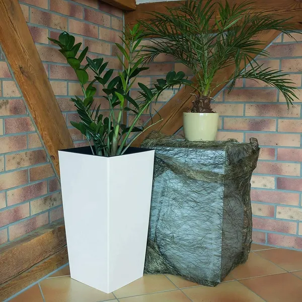 Black_Tall_Planters_For_Outdoor_Plants_Set_Of_2,Outdoor_Planters_For_Front_Porch_Balcony,21_Inch_Large_Planters_For_Outdoor_Indoor_Garden_Patio_25_x_25_x_50_Centimeters