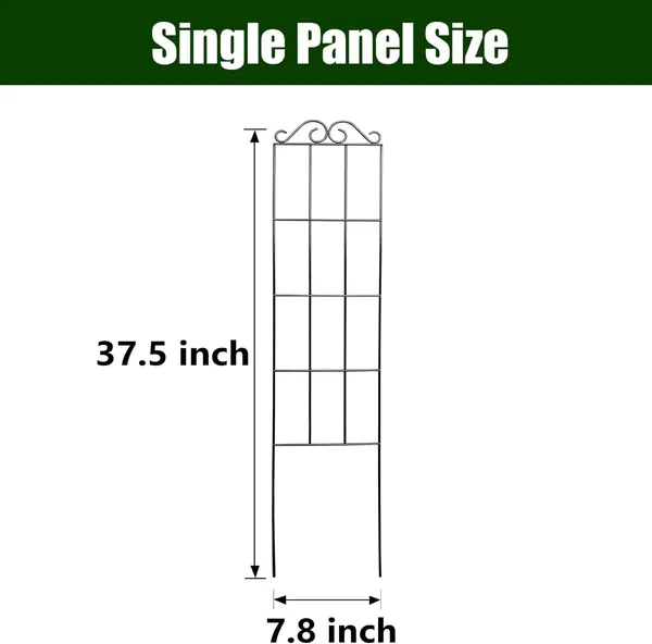 Black_30''_Metal_Garden_Trellis_For_Climbing_Plants,(Pack_Of_2)_Indoor/Outdoor_Sturdy_Plant_Trellis_For_Potted_Plants,House_Plants,_Climbing_Vines_(2)____20W_x_70H_Centimeters