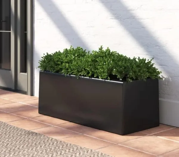 Black_Plant_Store_Modern_Rectangle_Planter_Box_-_20"_Metal_Planter_Ideal_For_Long_Succulents_|_Rectangular_Table_Or_Window_Sill_Planters_For_Indoor_Use_50L_x_20W_x_20H_Centimeters