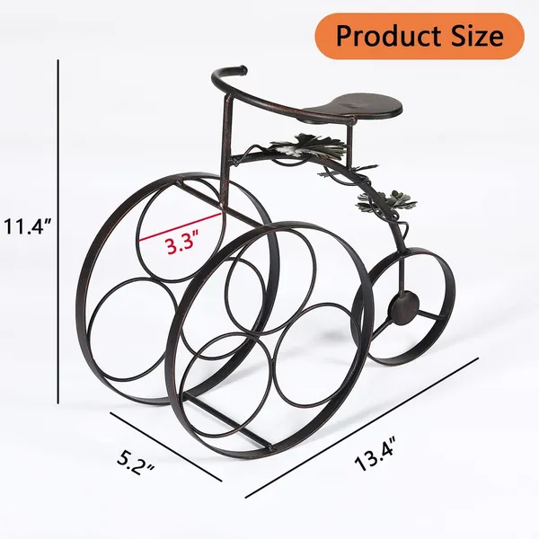 Brown_Countertop_Wine_Rack_3_Bottle_Tabletop_Wine_Rack_Wine_Holder_For_Display_Wine_Storage_Small_Wine_Rack_Bicycle_Shaped_Wine_Racks_For_Kitchen_Countertop_Table_Top____27L_x_13W_x_33H_Centimeters