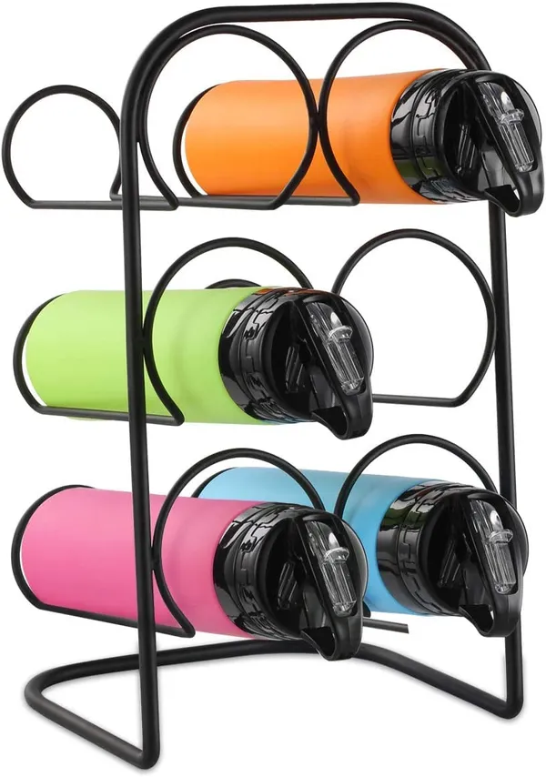 Black_Countertop_Wine_Rack_Chrome,_5_Or_6_-Bottle_Tabletop_For_Display_Wine_Wine_Rack_Wine_Racks_For_Kitchen_Countertop_Table_Top_Basics_Wine_Holder_(6_Bottle)____17L_x_20W_x_27H_Centimeters