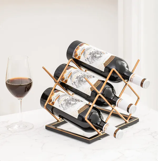 Black_Countertop_Wine_Rack_Bottle_Wine_Holder_For_Red_White_Wine_Storage_Freestanding_Metal_Wine_Rack_Small_Tabletop_Wine_Rack_Modern_Wine_Bottle_Holder_(M3)____10L_x_25W_x_25H_Centimeters