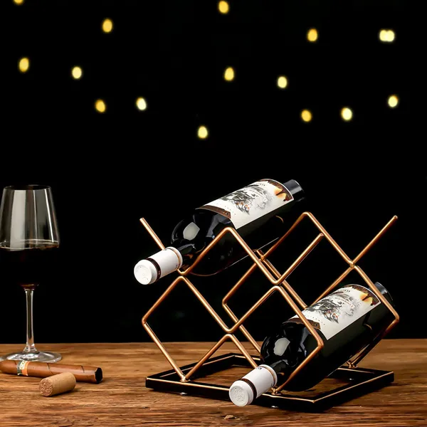 Black_Countertop_Wine_Rack_Bottle_Wine_Holder_For_Red_White_Wine_Storage_Freestanding_Metal_Wine_Rack_Small_Tabletop_Wine_Rack_Modern_Wine_Bottle_Holder_(M3)____10L_x_25W_x_25H_Centimeters