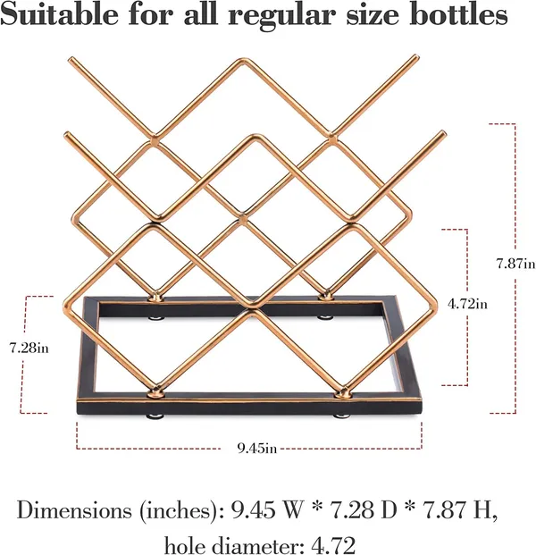Black_Countertop_Wine_Rack_Bottle_Wine_Holder_For_Red_White_Wine_Storage_Freestanding_Metal_Wine_Rack_Small_Tabletop_Wine_Rack_Modern_Wine_Bottle_Holder_(M3)____10L_x_25W_x_25H_Centimeters