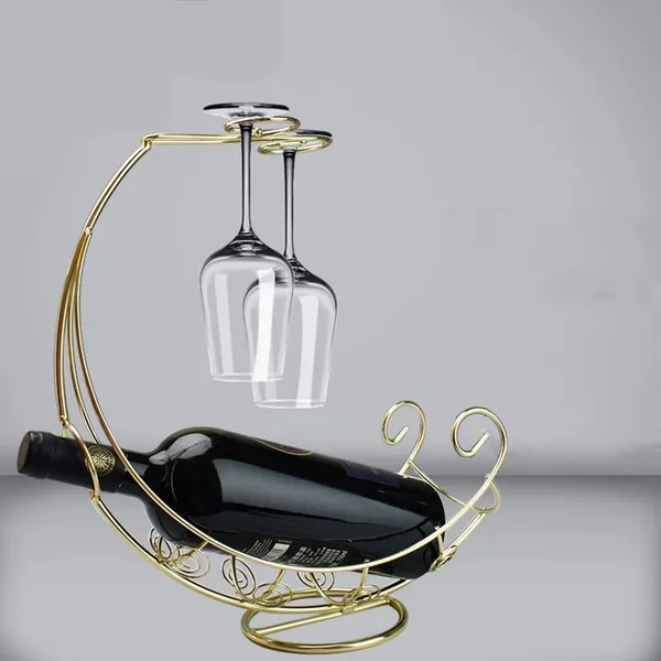 Golden_Wine_Glass_Holder_-_Wine_Rack_Table_Top_Goblet_Holder_-_Storage_Rack_For_Bar_Kitchen_Easy_Access_And_Storage_Wine_Glass_Gold_(2+1_Pirate_Ship)____32L_x_12W_x_35H_Centimeters