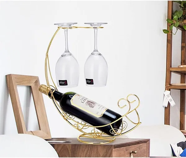 Golden_Wine_Glass_Holder_-_Wine_Rack_Table_Top_Goblet_Holder_-_Storage_Rack_For_Bar_Kitchen_Easy_Access_And_Storage_Wine_Glass_Gold_(2+1_Pirate_Ship)____32L_x_12W_x_35H_Centimeters