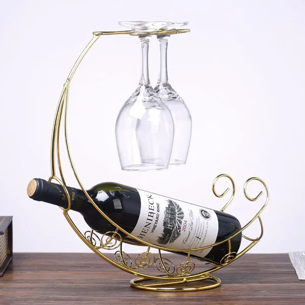 Golden_Wine_Glass_Holder_-_Wine_Rack_Table_Top_Goblet_Holder_-_Storage_Rack_For_Bar_Kitchen_Easy_Access_And_Storage_Wine_Glass_Gold_(2+1_Pirate_Ship)____32L_x_12W_x_35H_Centimeters