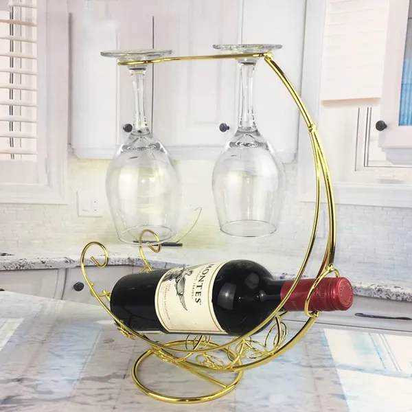 Golden_Wine_Glass_Holder_-_Wine_Rack_Table_Top_Goblet_Holder_-_Storage_Rack_For_Bar_Kitchen_Easy_Access_And_Storage_Wine_Glass_Gold_(2+1_Pirate_Ship)____32L_x_12W_x_35H_Centimeters