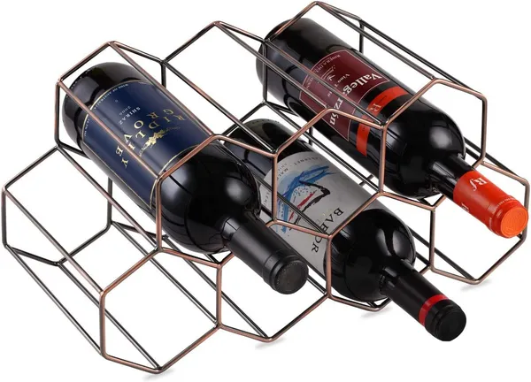 Bronze_Metal_Wine_Bottle_Holder_Wine_Stand_Stackable_Wine_Shelf_For_9_Wine_Rack_Wine_Storage_Champagne_Holder_Wine_Storage_Home_Decor_(Bronze)____37L_x_21W_x_20H_Centimeters