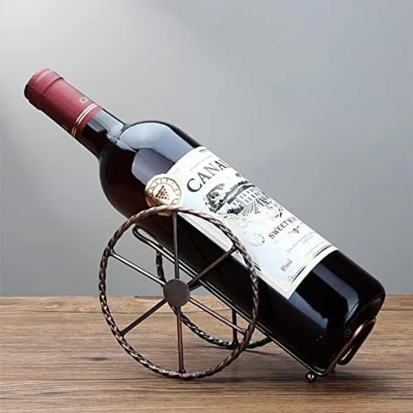 Black_Countertop_Wine_Rack_Bottle_Wine_Holder_For_Red_White_Wine_Storage_Freestanding_Metal_Wine_Rack_Small_Tabletop_Wine_Rack_Modern_Wine_Bottle_Holder_(M4)____10L_x_25W_x_25H_Centimeters