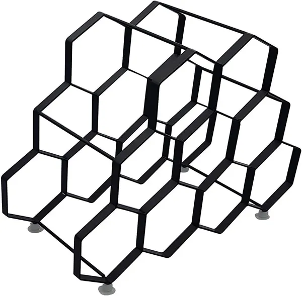 Black_Wine_Rack_For_9_Bottles_Countertop_Free_Standing_Metal_Minimalistic_Design_Wine_Gifts_And_Accessories_For_Wine_Lovers_Tabletop_Wine_Bottle_Holder____37L_x_16W_x_27H_Centimeters