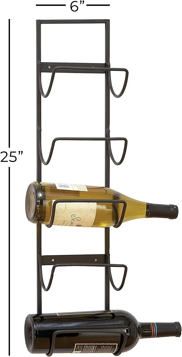 Black_Countertop_Wine_Rack_Bottle_Wine_Holder_For_Red_White_Wine_Storage_Freestanding_Metal_Wine_Rack_Small_Tabletop_Wine_Rack_Modern_Wine_Bottle_Holder_(M7)____10L_x_25W_x_25H_Centimeters