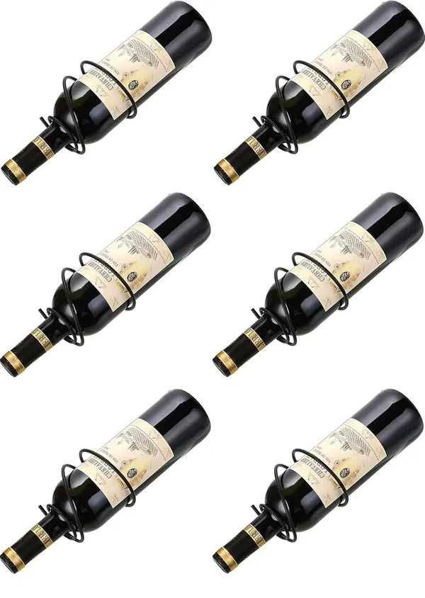 Multicolor_Round_Set_Of_6_Wall_Mounted_Wine_Rack_Holders_Wall_Hanging_Red_Wine_Bottle_Organizer_Racks_For_Storage_Beverages/Liquor_Bottle____9L_x_5W_x_18H_Centimeters