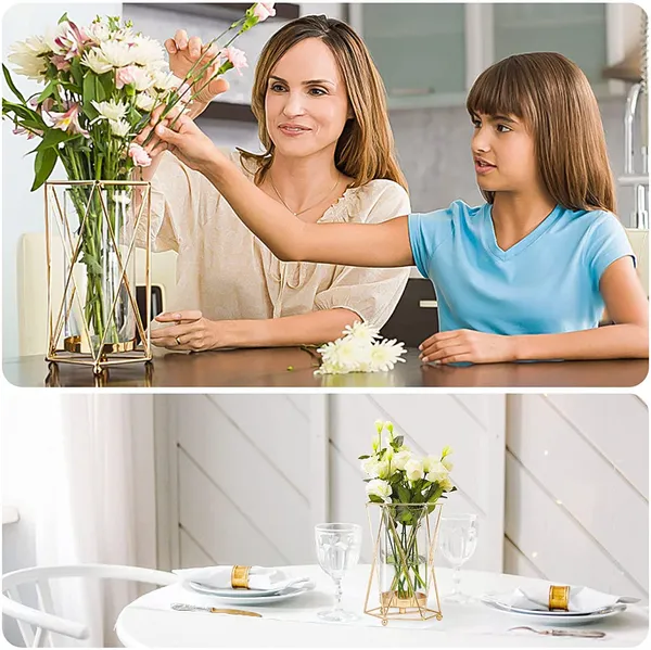 Gold_Flower_Vase_Metal_Stand_Glass_Tube_Geometric_Decor_Vase,_Modern_Large_Vase_Suitable_Floral_Home_Wedding_Office_Centerpiece_(Gold_9_Inch)____15L_x_15W_x_23H_Centimeters