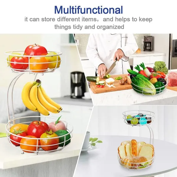 White_C_Shape_2_Tier_Elegant_Fruit_Basket_Fruit_Holder_For_Kitchen_Home_Dining_Table_Living_Room,_Stable_And_Sturdy_Iron_Metal_Frame_Rust_Free_Finish_Easy_(White)_1Kg