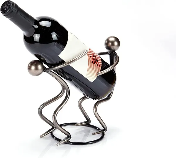 Silver_Tabletop_Wine_Rack__abletop_Metallic_Silver_Freestanding_Countertop_Figurine_Wine_Bottle_Holder,_Unique_Wine_Gifts_And_Accessories_For_Wine_Lovers_(Couple_2)____17L_x_9W_x_17H_Centimeters