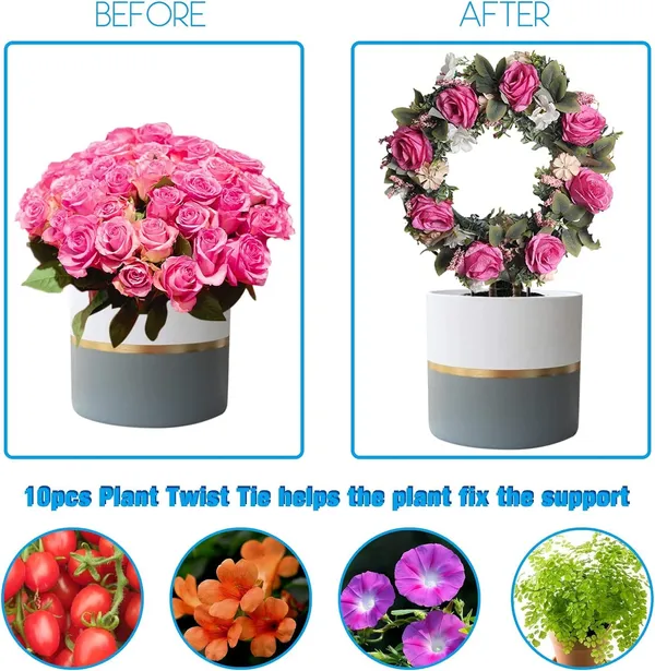 Black_Metal_Plant_Trellis_Climbing_Plants_Iron_Vine_Stem_Support_Wire_Plants_Climbing_Holder_Rack_Potted_Plants_Flowers_Indoor_Garden_Decor_25.4_x_1.3_x_33_Centimeters_500_g