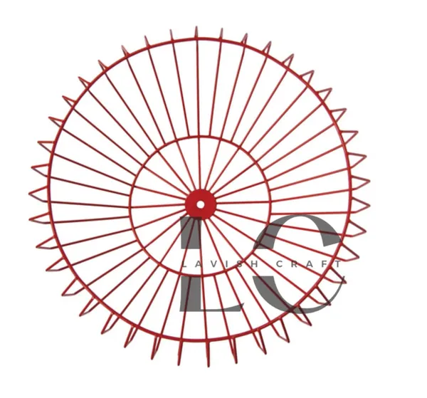 Red_Fruit_Basket_Decorative_Fruit_Bowl_Wrought_Iron_Wire_Stand_For_Kitchen_Dining_Table,_Living/Drawing_Room_Rust_Free_Shiny_Finish_Stable_Frame,_Easy_Assemble_(Model_-12)___25W_x_25H_Centimeters
