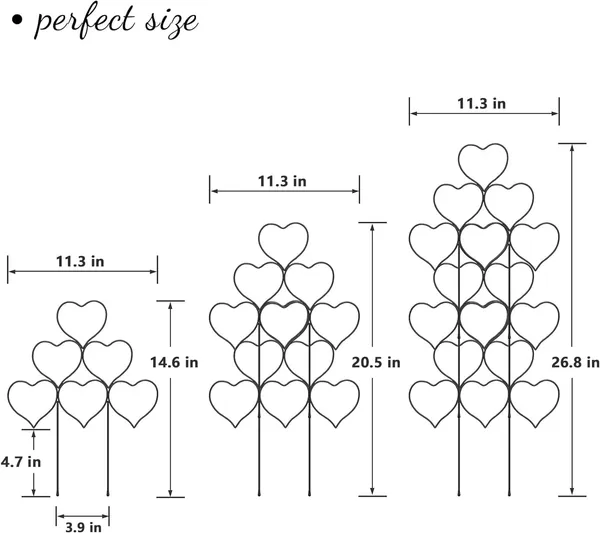 Black_Trellis_For_Climbing_Plants_Outdoor_Indoor,_3_Pack_Stackable_Garden_Trellis_For_Potted_Plants,_Small_Houseplant_Metal_Wire_Trellis_For_Vine_Ivy_Flower_Plant_Support___30W_x_35H_Centimeters