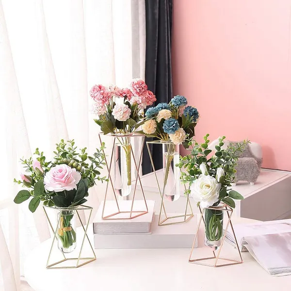 Rose_Gold_Glass_Flower_Vase_With_Metal_Stand_With_Glass_Tube_Modern_Geometry_Desktop_Glass_Planter_Indoor_Hydroponics_Plants_For_Home_Office_Garden_Wedding_Decor_7.6L_x_7.6W_x_16H_Centimeters