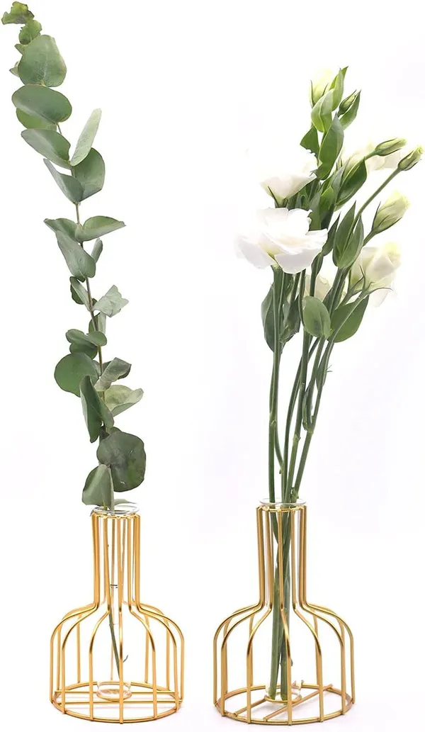 Gold_Flower_Vases_With_Iron_Art_Frame,_Metal_Flower_Vase,Iron_Art_Flower_Vase,_Clear_Vase_Decorative_For_Living_Room_Wedding_Holiday_Party_(Gold_-_2Pcs)____10L_x_10W_x_15H_Centimeters