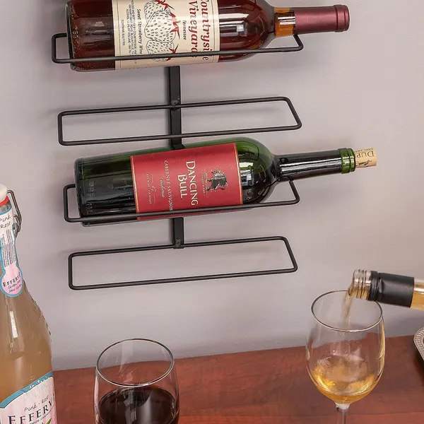Black_Wine_Rack_Modern_&_Minimalistic_Design_Wine_Gifts_And_Accessories_For_Wine_Lovers_Storage_For_Syrup_Wall_Mounted_Wine_Bottle_Storage_Rack_Holds_Up_To_9_Bottles____13L_x_6W_x_81H_Centimeters