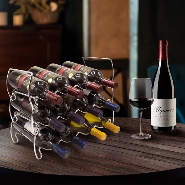Silver_3-Tier_Stackable_Wine_Rack_-_Classic_Style_Wine_Racks_For_Bottles_-_Perfect_For_Bar,_Wine_Cellar,_Basement,_Cabinet,_Pantry,_Etc_-_Hold_12_Bottles,_Metal____40L_x_16W_x_29H_Centimeters