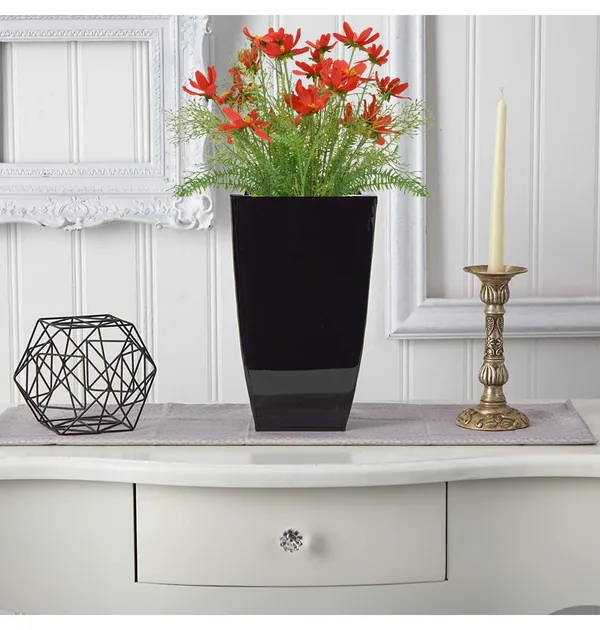 Black_Plant_Stand_Decorative_Flower_Pot_Holder_Display_For_Balcony_Table_Top_Mini_Plant_Stand_For_Artificial_Galvanized_Iron_13_Inch_Planters_For_Garden_Patio____17.8L_x_17.8W_x_33H_Centimeters