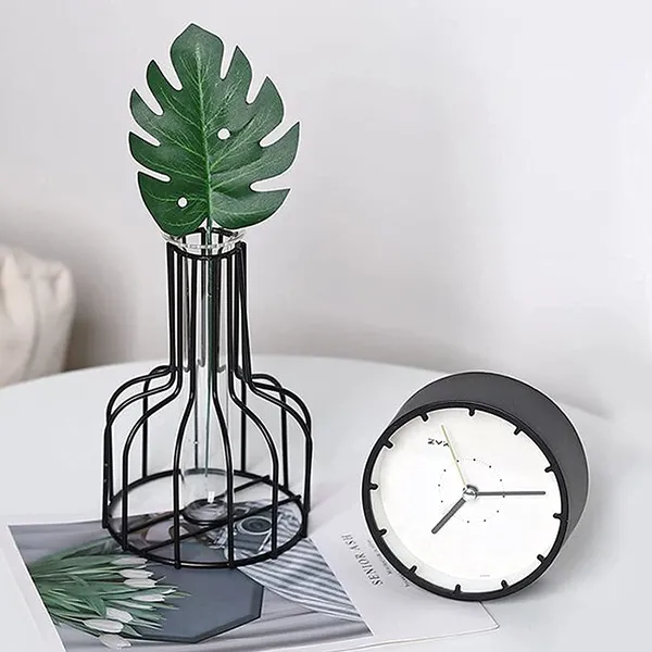 Black_Flower_Vases_With_Iron_Art_Frame,_Metal_Flower_Vase,_Test_Tube_Vase,_Iron_Art_Flower_Vase,_Clear_Vase_Decorative_For_Living_Room_(2Pcs)____10L_x_10W_x_15H_Centimeters