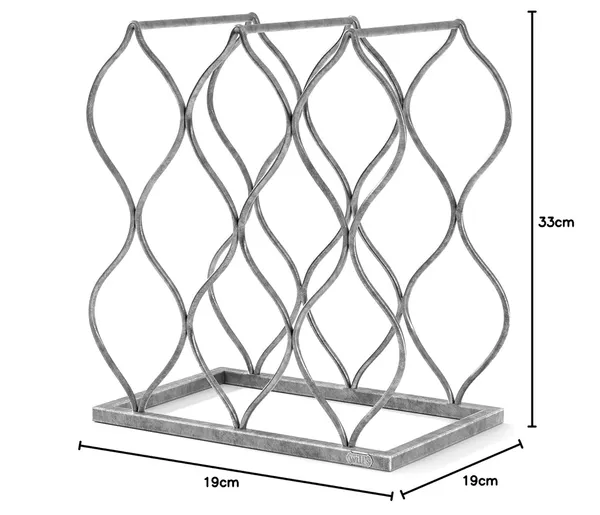 Silver_Tabletop_Wine_Rack_Imperial_Freestanding_Countertop_Wine_Rack_And_Wine_Bottle_Storage_Perfect_Wine_Gifts_And_Accessories_For_Wine_Lovers_19L_x_19W_x_33H_Centimeters