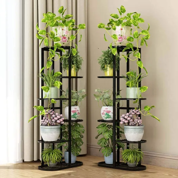 White_Modern_Style_Planter_Flower_Pot_Rust_Proof_Iron_Metal_Excellent_Finish_For_Indoor_And_Outdoor_Planter_Display_For_Indoor_Balcony_Living_Room_Drawing_Room_63.5_x_22.9_x_45.7_Centimeters
