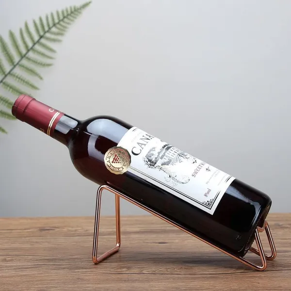 Gold_Metal_Wine_Rack_Freestanding_Tabletop_Wine_Rack_Holder_Countertop_Wine_Bottle_Holder_Geometric_Design_For_Table_Top_Wine_Bottle_Storage_Rack,_Perfect_Wine_19L_x_7W_x_8H_Centimeters