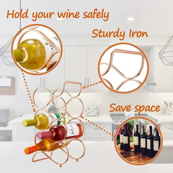 Black_Countertop_Wine_Rack_Bottle_Wine_Holder_For_Red_White_Wine_Storage_Freestanding_Metal_Wine_Rack_Small_Tabletop_Wine_Rack_Modern_Wine_Bottle_Holder_(M2)____10L_x_25W_x_25H_Centimeters