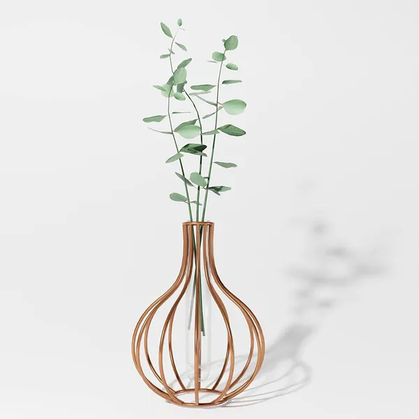 Copper_Metal_Flower_Vase_-_Standing_Flower_Vases_For_Centerpieces,Geometric_Table_Home_Decor,_Vase_For_Flowers,_Decorative_Art_Table_Vase_-_2_Pack,_(Design_3)____10L_x_10W_x_40H_Centimeters