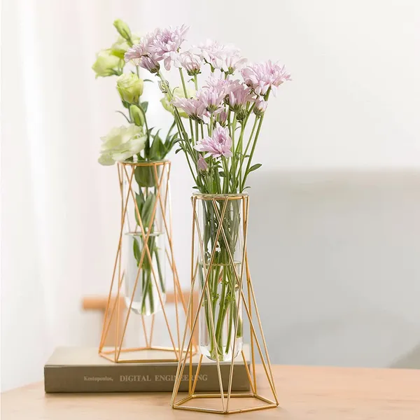 Multicolor_Flower_Vase_For_Centerpieces_Gold_Geometric_Vase_Air_Plant_Stand,_Hydroponic_Plant_Flower,_Modern_Decor_Wedding_Home_Office_Centerpiece_(Medium)____10L_x_10W_x_22H_Centimeters