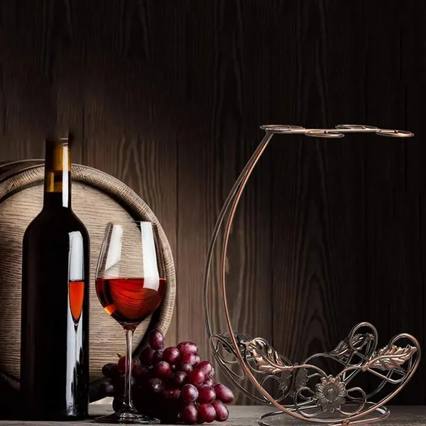 Bronze_Wine_Glass_Holder_-_Wine_Rack_Table_Top_Goblet_Holder_-_Storage_Rack_For_Bar_Kitchen_Easy_Access_And_Storage_Wine_Glass_Gold_(4+1)____32L_x_12W_x_35H_Centimeters