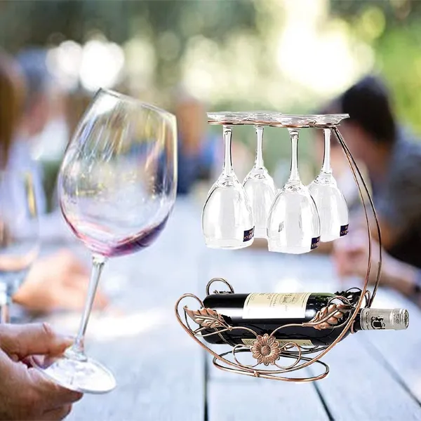 Bronze_Wine_Glass_Holder_-_Wine_Rack_Table_Top_Goblet_Holder_-_Storage_Rack_For_Bar_Kitchen_Easy_Access_And_Storage_Wine_Glass_Gold_(4+1)____32L_x_12W_x_35H_Centimeters