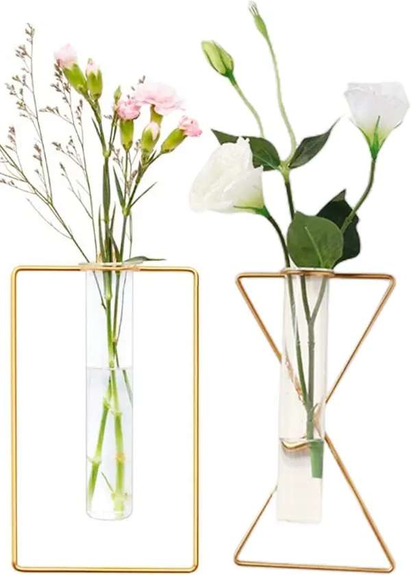 Multicolor_Gold_Wall_Vase_Hanging_Geometric_Metal_Vase_Planter_Wall_Mounted_Glass_Tube_Bud_Vase_Decorative_For_Centerpieces_Wedding_Decoration_(Cylr_Damru_2_Pcs)____17L_x_17W_x_20H_Centimeters