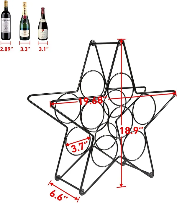 Black_Countertop_Wine_Rack_Bottle_Wine_Holder_For_Red_White_Wine_Storage_Freestanding_Metal_Wine_Rack_Small_Tabletop_Wine_Rack_Modern_Wine_Bottle_Holder_(M13)____10L_x_25W_x_25H_Centimeters