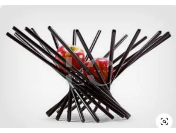 Black_Fruit_Basket_Stand_Decorative_Fruit_Bowl_Wrought_Iron_Wire_Stand_For_Kitchen,_Dining_Table,_Living/Drawing_Room_Rust_Free_Shiny_Finish_Stable_Frame,_Black_(Model_-7)____25W_x_25H_Centimeters