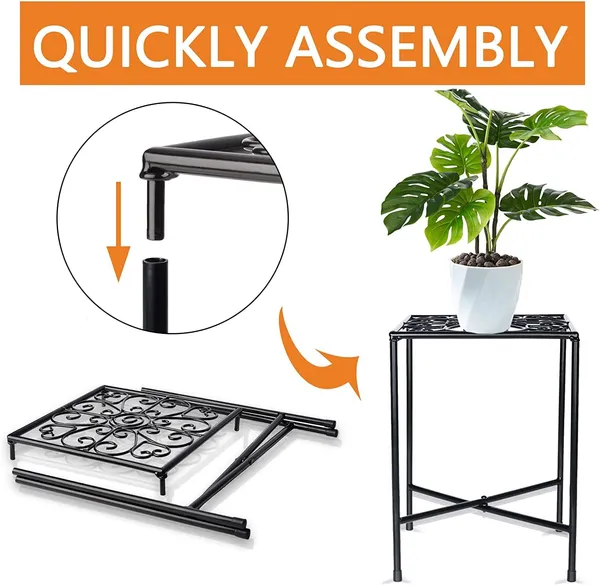 Black_Indoor_Outdoor_Plant_Stand_Midcentury_Modern_Flower_Pot_Stands_Waterproof_Rustproof_Garden_Container_Supports_Square_Iron_Display_Rack_For_Planter_20.3_x_20.3_x_27.9_Centimeters