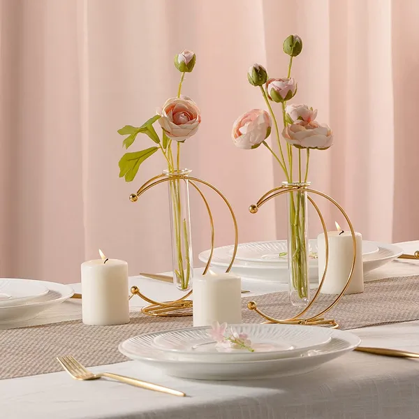 Gold_2_Pcs_Gold_Vase_For_Home_Decor,Rustproof,Flower_Vase_For_Decor,Moon_For_Centerpieces,Small_Vases_For_Flowers_Modern_Decor,_Small_Flower_Vase____15L_x_15W_x_17H_Centimeters