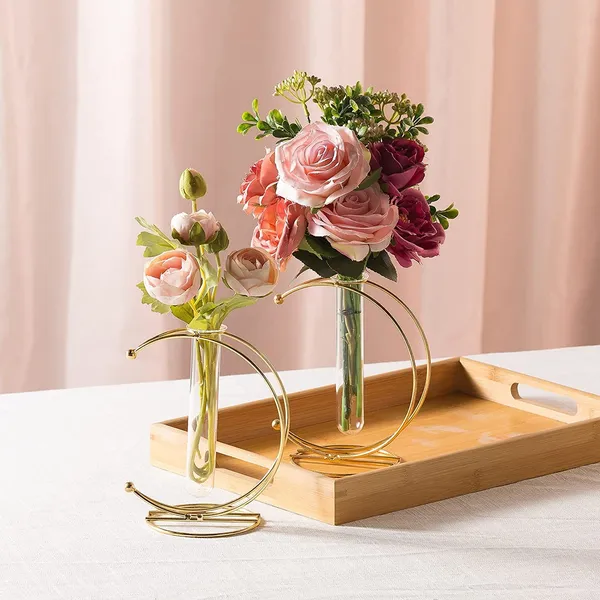 Gold_2_Pcs_Gold_Vase_For_Home_Decor,Rustproof,Flower_Vase_For_Decor,Moon_For_Centerpieces,Small_Vases_For_Flowers_Modern_Decor,_Small_Flower_Vase____15L_x_15W_x_17H_Centimeters