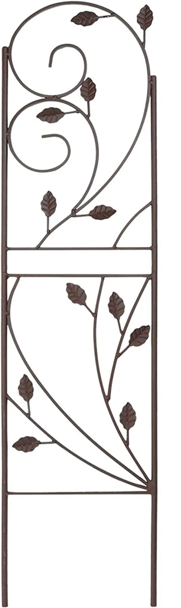 Black_32-Inch_Rustic_Plant_Design_Outdoor_Garden_Trellis_-_Metal_Wire_Plant_Support_Trellis_For_Climbing_Plants__(1)____16W_x_75H_Centimeters
