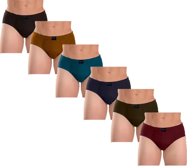 Pack_Of__6_-_Multicolor_Pure_Cotton_Brief_For_Men