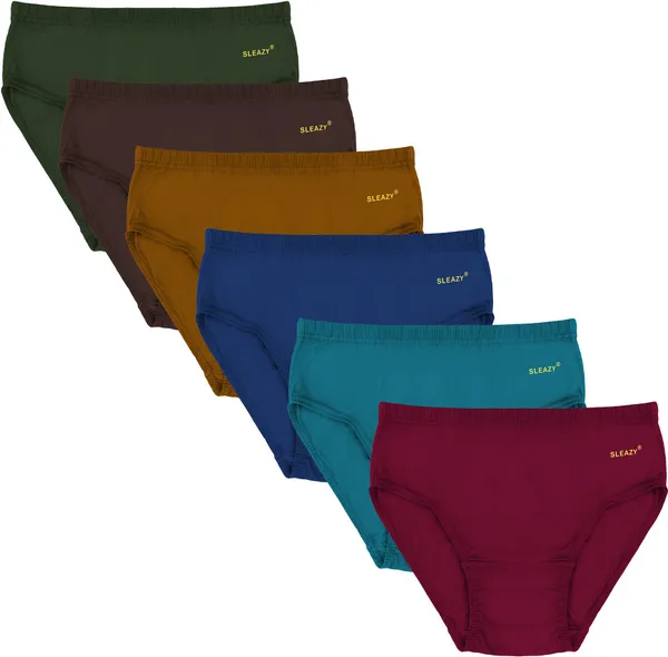Pack_Of__6_-_Multicolor_Cotton_Blend_Hipster_Panties_For_Women_|_Solid