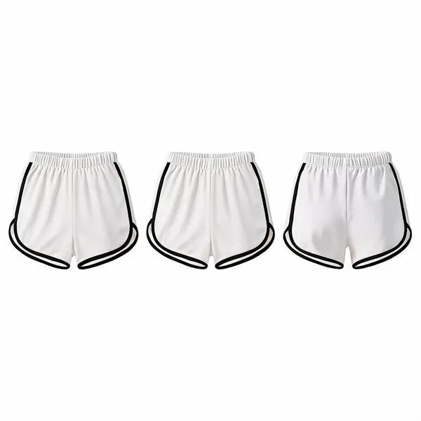 White_Cotton_Blend_Regular_Solid_Hotpants_For_Girls_-_Pack_Of_3