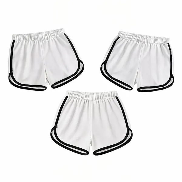 White_Cotton_Blend_Regular_Solid_Hotpants_For_Girls_-_Pack_Of_3